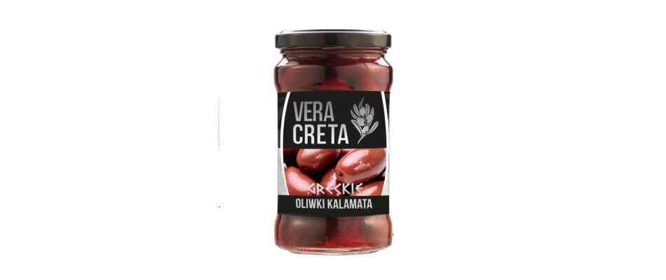 Greckie oliwki kalamata bez pestek Vera Creta 250g