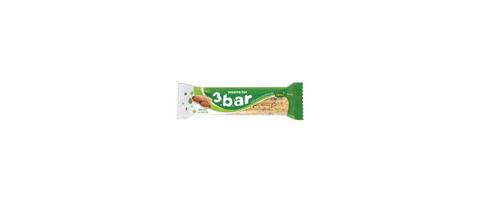 3Bar Sezamki z orzechem ziemnym i miodem 45g