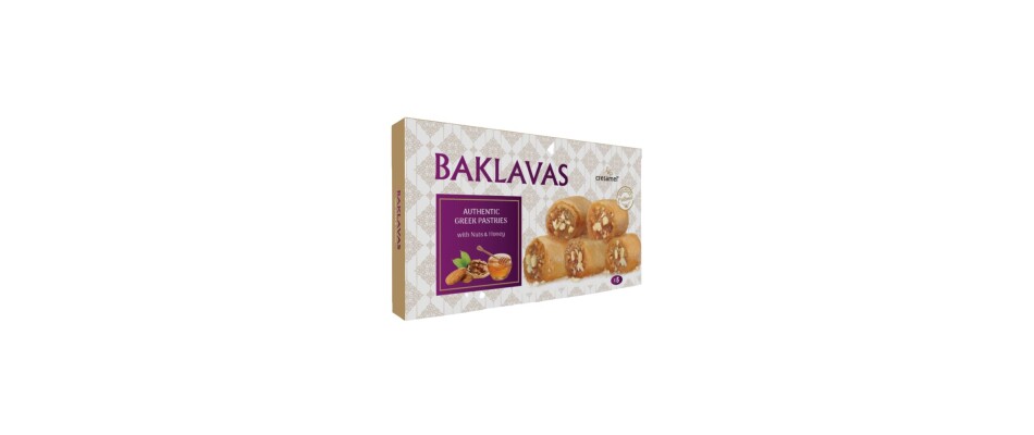 Oryginalna grecka baklava z orzechami 175g