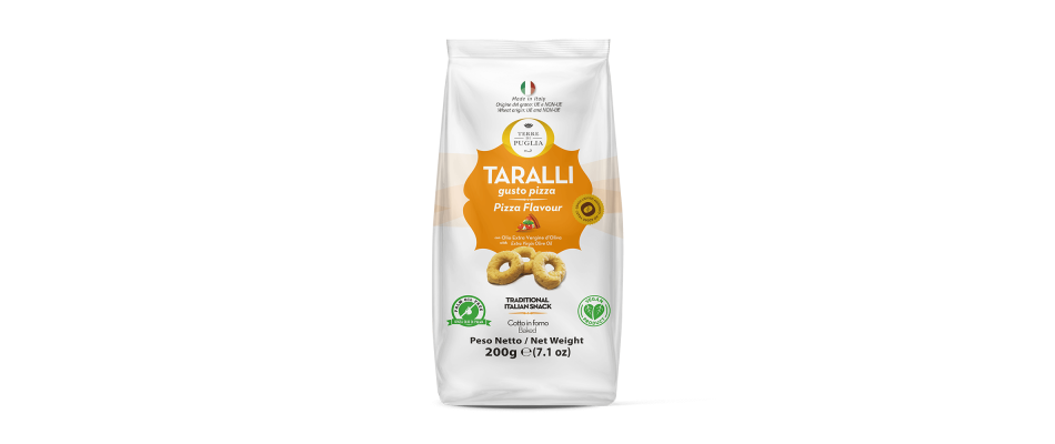 Taralli moderni o smaku pizzy 250g