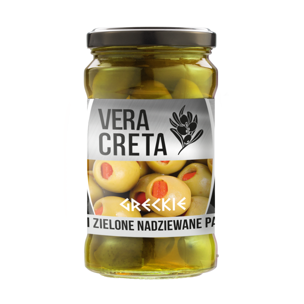 Oliwki zielone z papryką Vera Creta